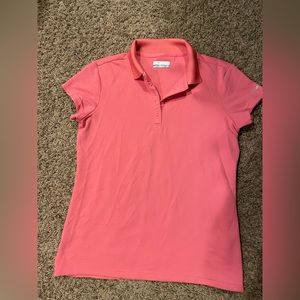Columbia brand, size small, Women’s PFG short sleeve polo
